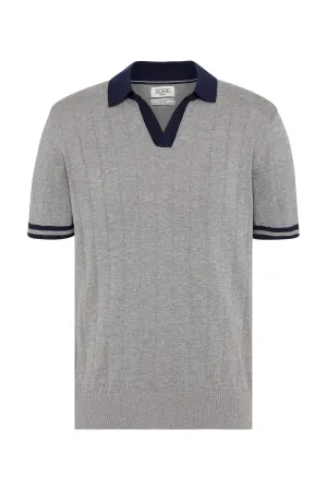 Fitzroy Flat Rib Knit Polo