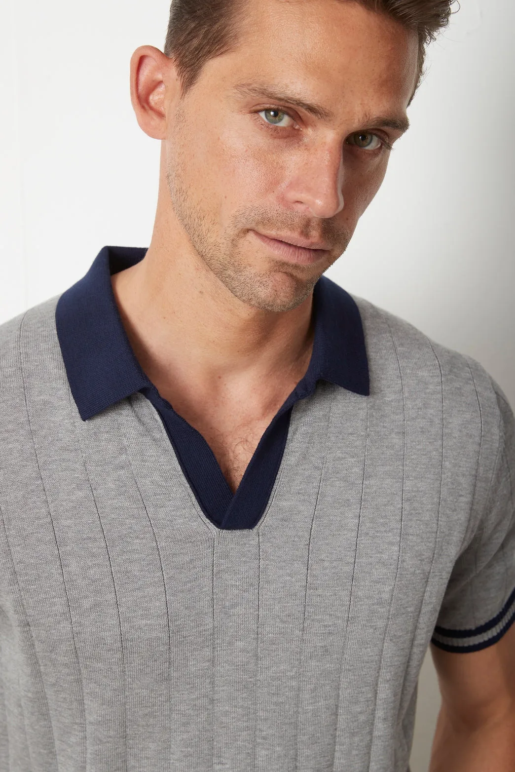 Fitzroy Flat Rib Knit Polo