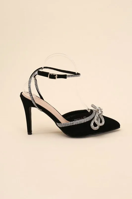 Frida Double Bow Heel
