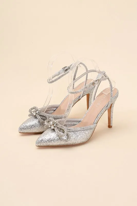 Frida Double Bow Heel