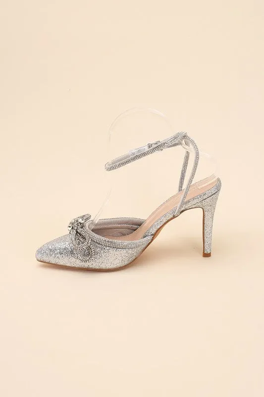 Frida Double Bow Heel