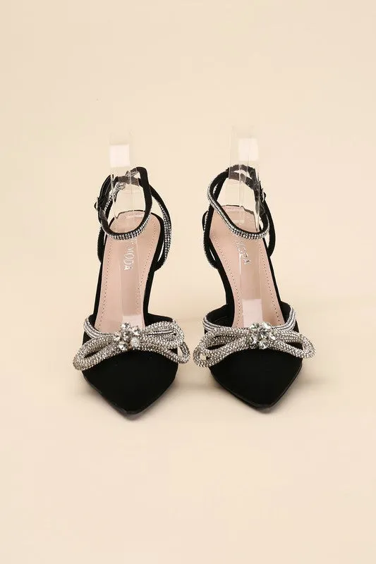 Frida Double Bow Heel