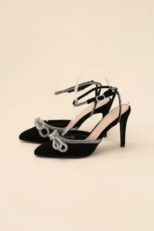 Frida Double Bow Heel