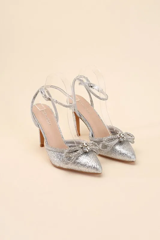Frida Double Bow Heel