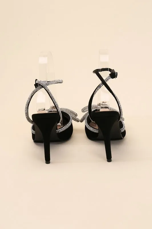 Frida Double Bow Heel