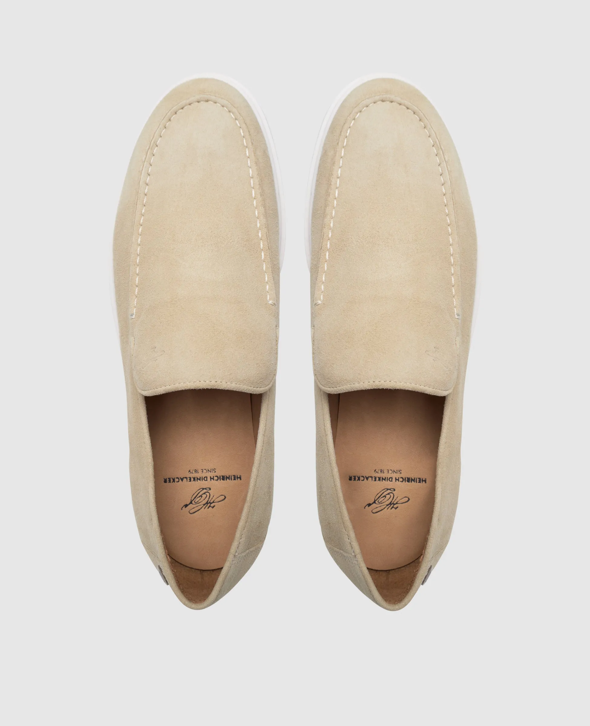 Genua Plain Loafer V - Beige