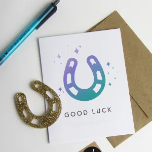 Good Luck Charm Card