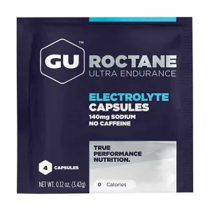 GU Energy Roctane Electrolyte Capsules, 100ct Single Serve
