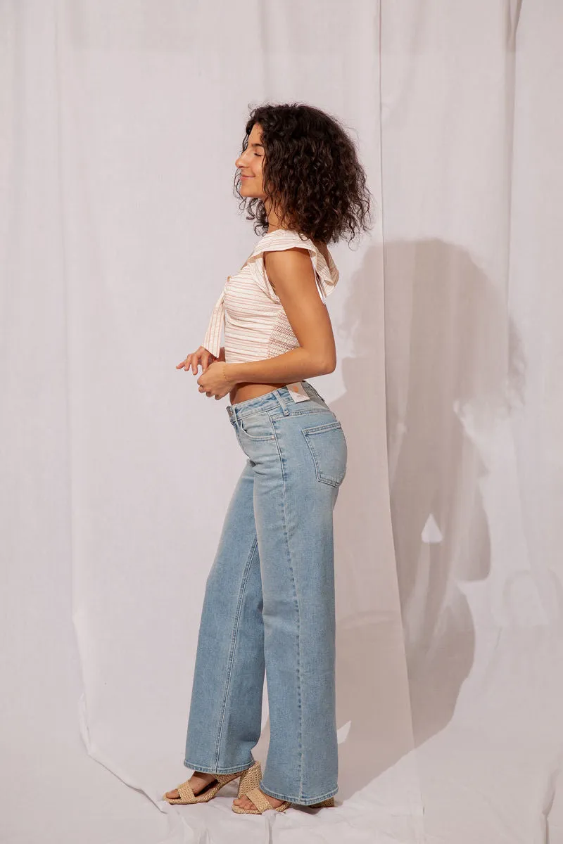 High Rise Straight Leg