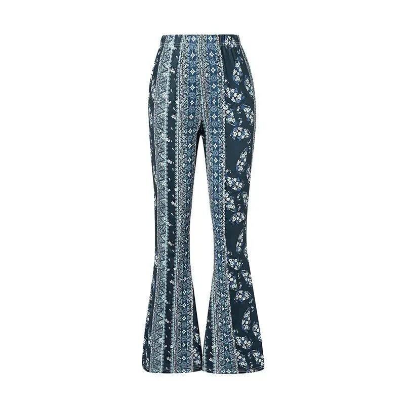 High-Waist Elastic Tight Pants for Women
