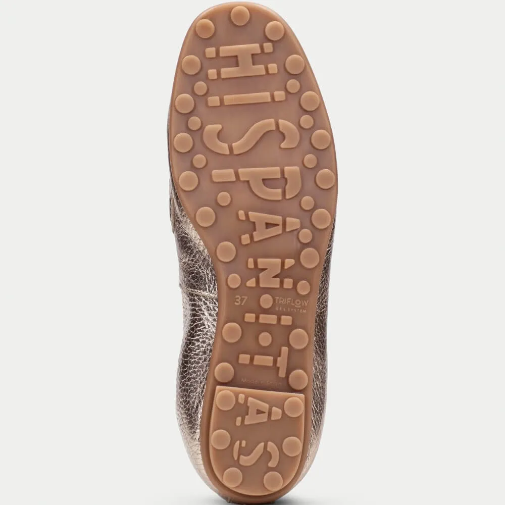 Hispanitas Bombay Leather Loafer HV254027-GOLD