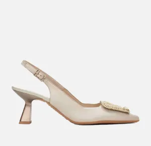 Hispanitas - HV253910 Cream Slingback [ Preorder for May 10th]