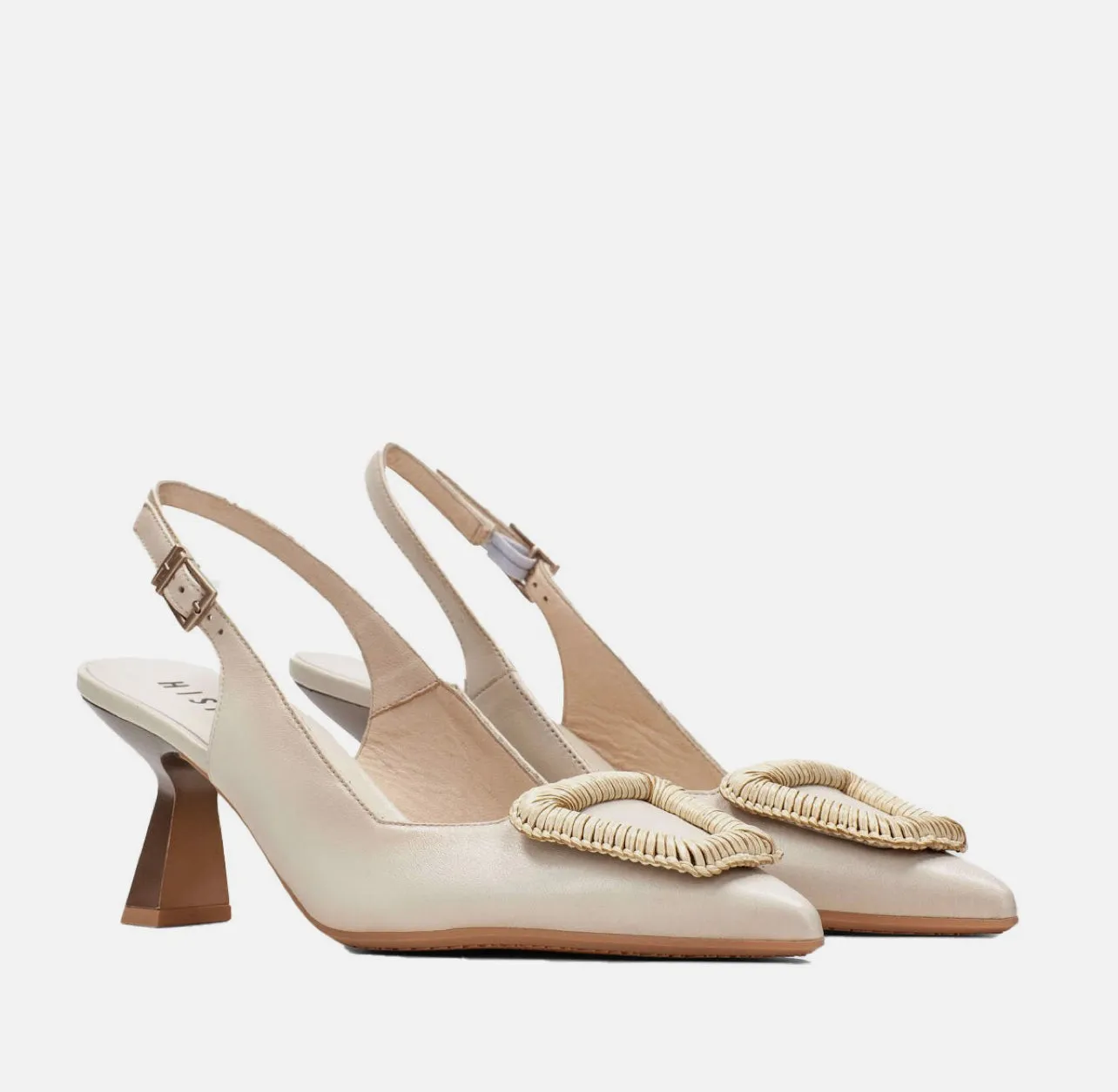 Hispanitas - HV253910 Cream Slingback [ Preorder for May 10th]