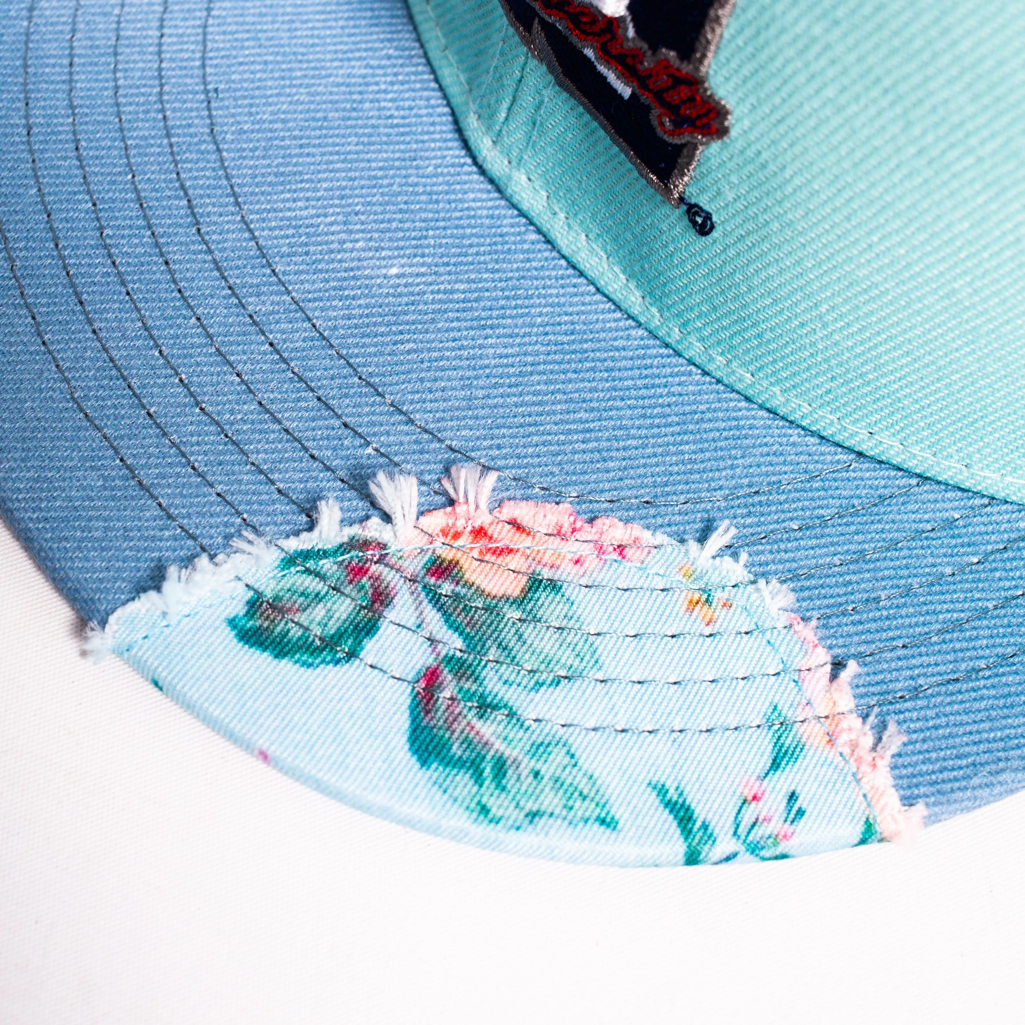 HOWARD UNIVERSITY FRAYED FITTED HAT