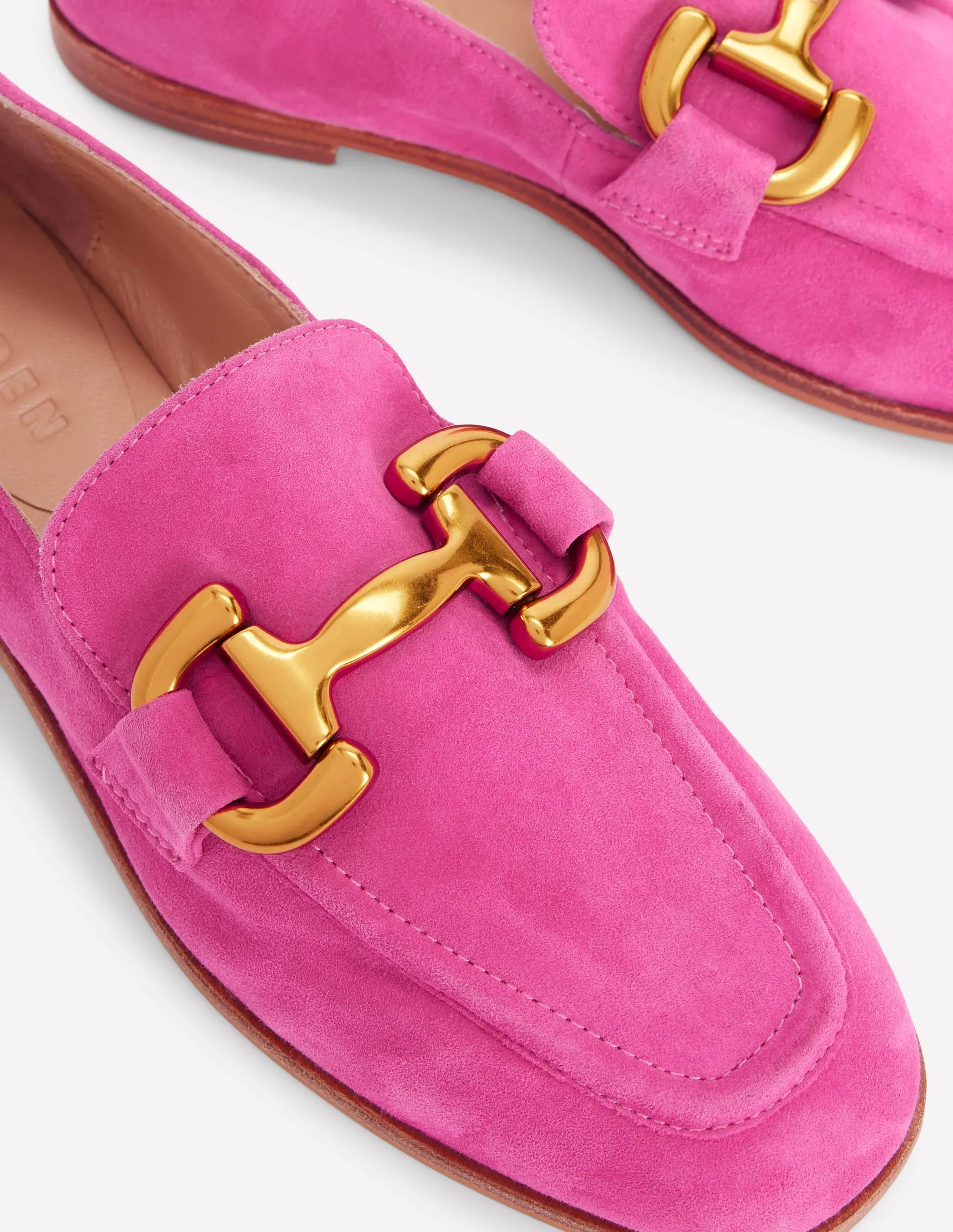 Iris Loafer mit Trensendetail-Rosarot