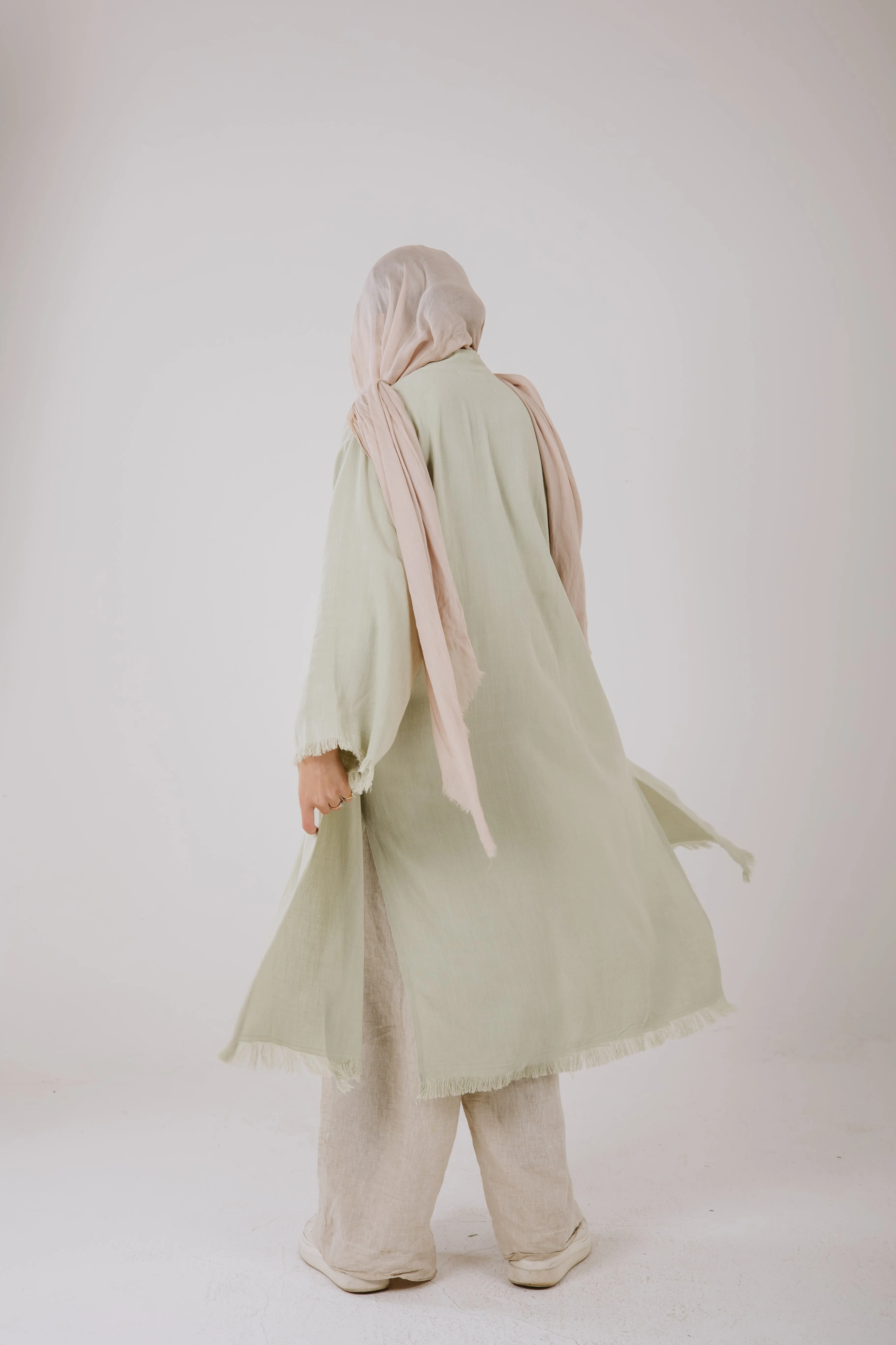 Jana cardigan in Pale sage