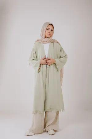 Jana cardigan in Pale sage