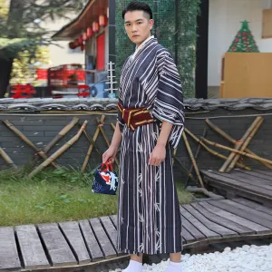 Japanese Kimono Mens Traditional Formal Wear