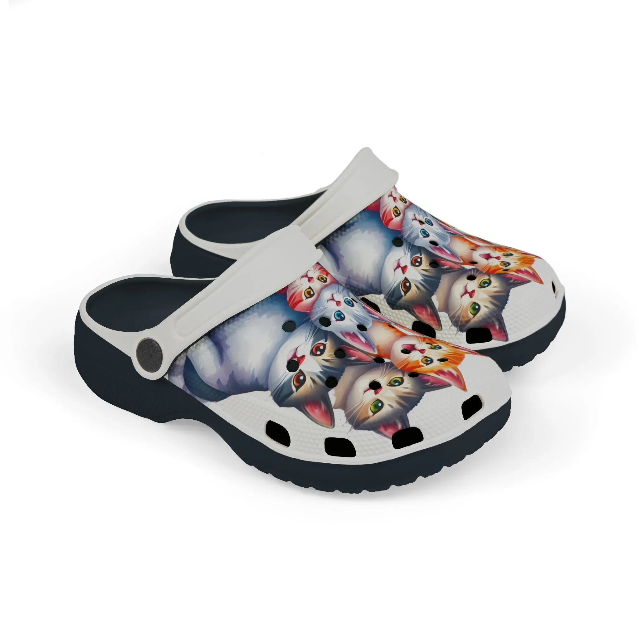 Kids EVA Foam Clogs 'Adorable Kittens' - Fun and Comfortable Footwear for Cat Lovers