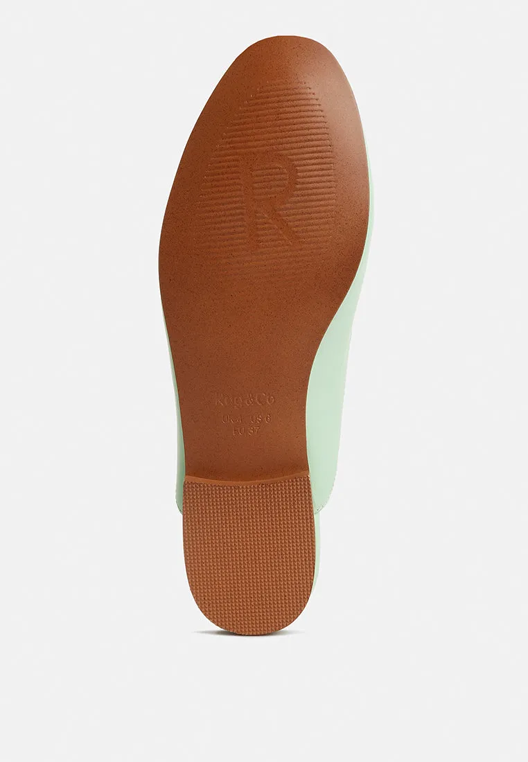 Kristy Horsebit Embellished Mules By Ruw