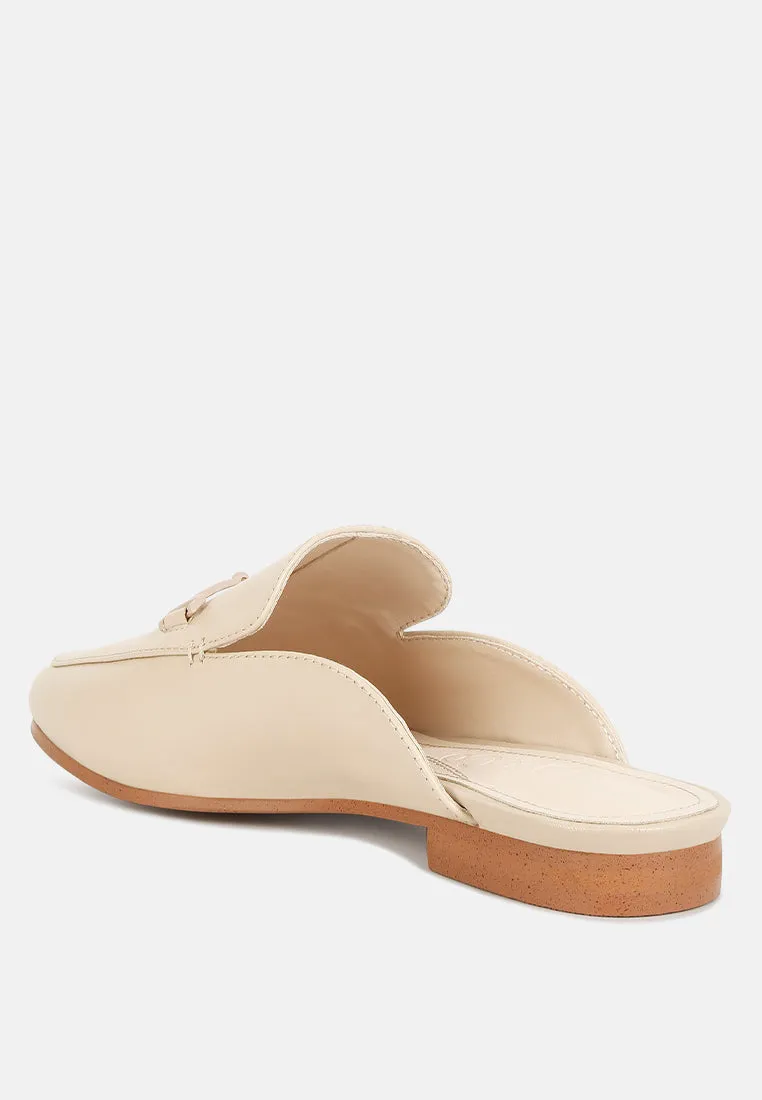 Kristy Horsebit Embellished Mules By Ruw