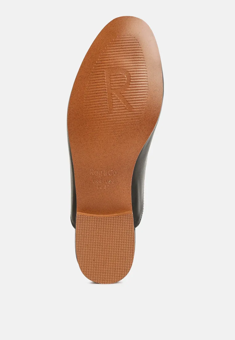 Kristy Horsebit Embellished Mules By Ruw