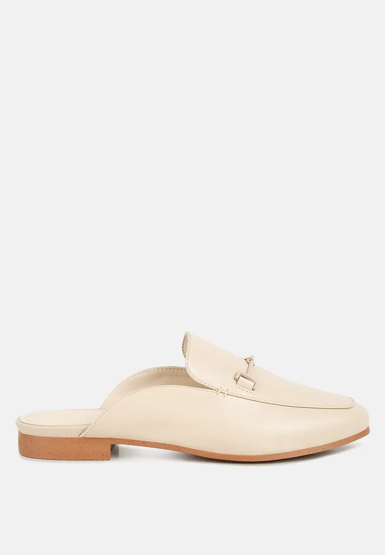 Kristy Horsebit Embellished Mules By Ruw