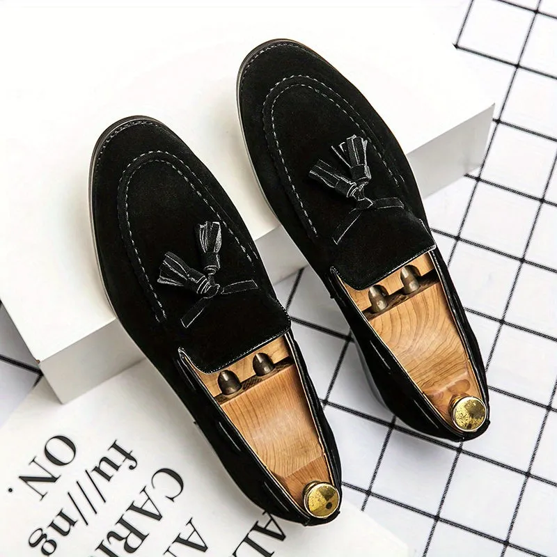 Lars - Bruine Loafers met Kwasten
