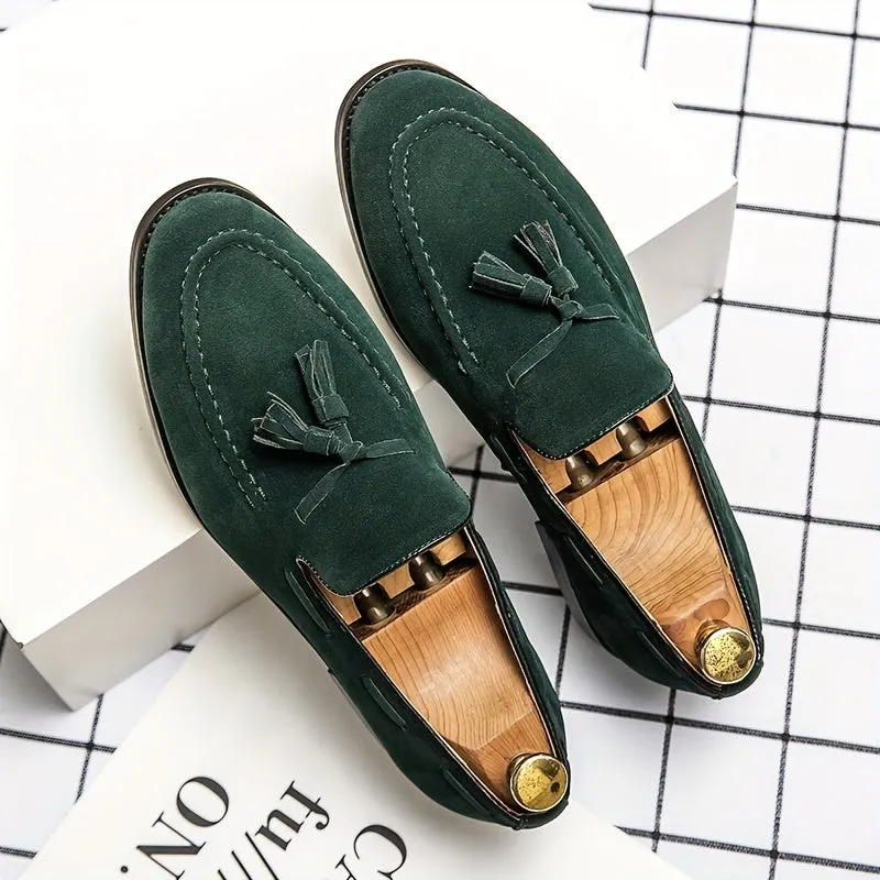 Lars - Bruine Loafers met Kwasten