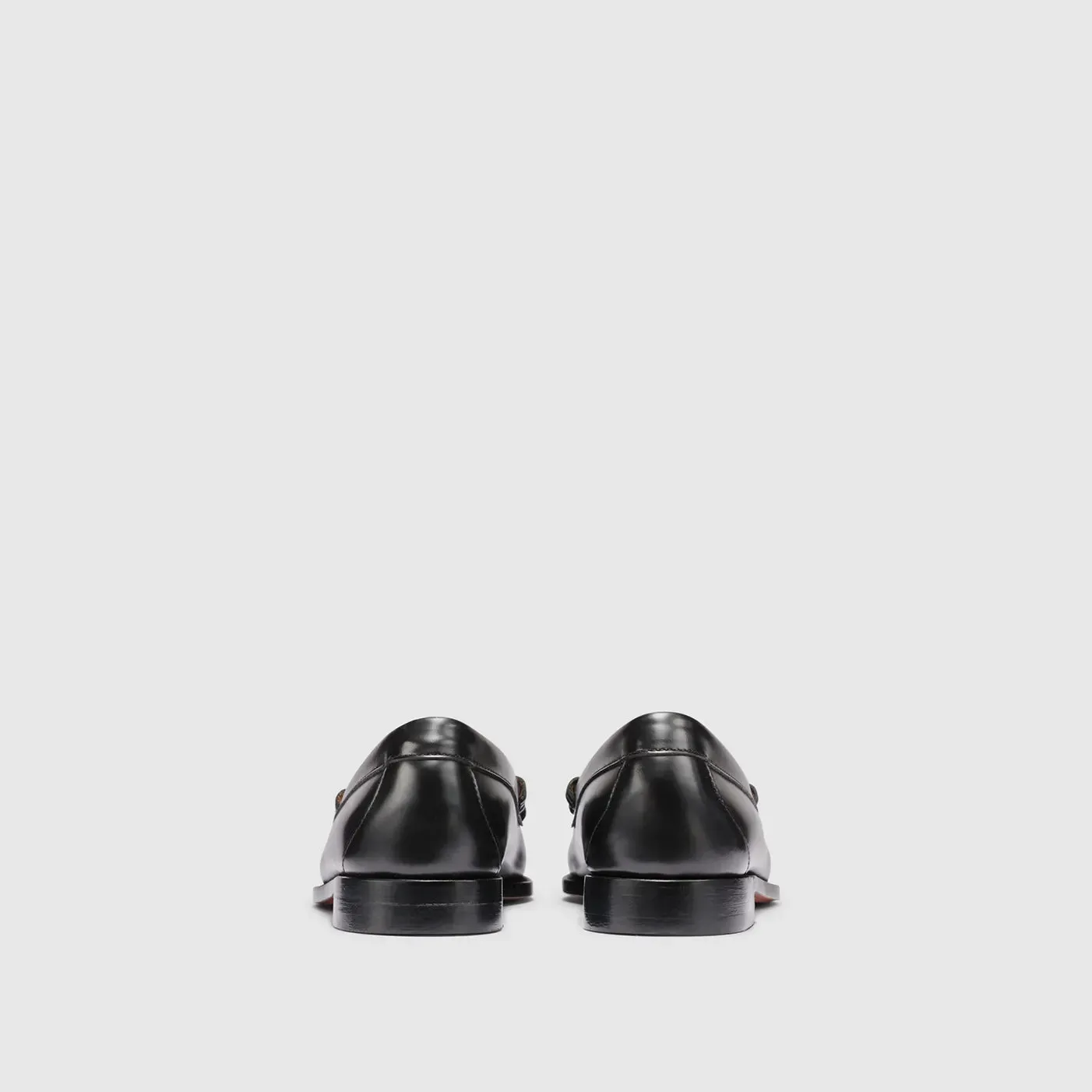 Larson Weejuns Loafer in Black/White