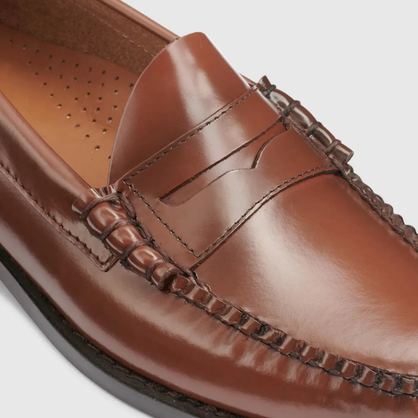 Larson Weejuns Loafer in Whiskey