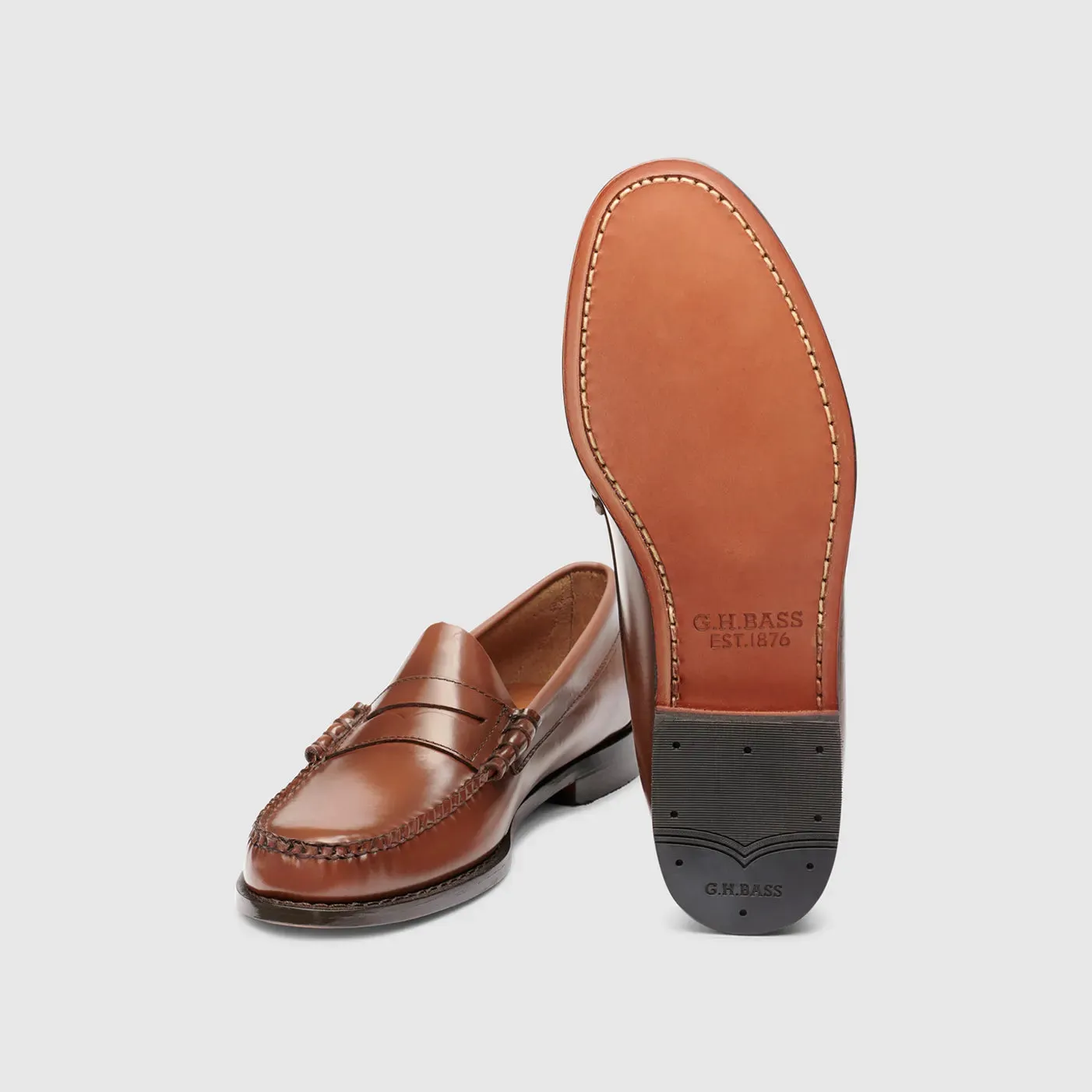 Larson Weejuns Loafer in Whiskey
