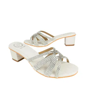 Layal Heels S87H - White