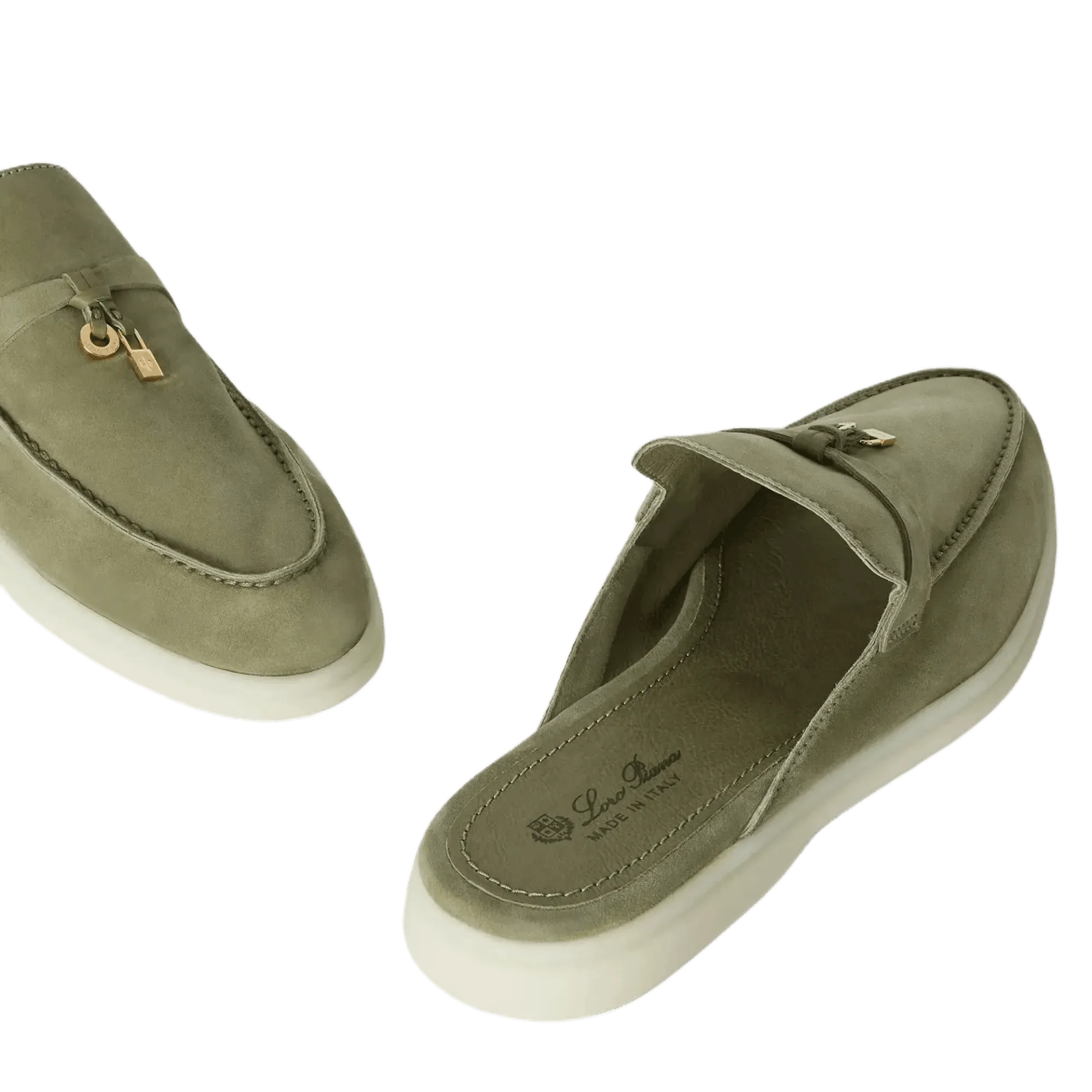Loro Piana Women's Babouche Charms Walk Loafers