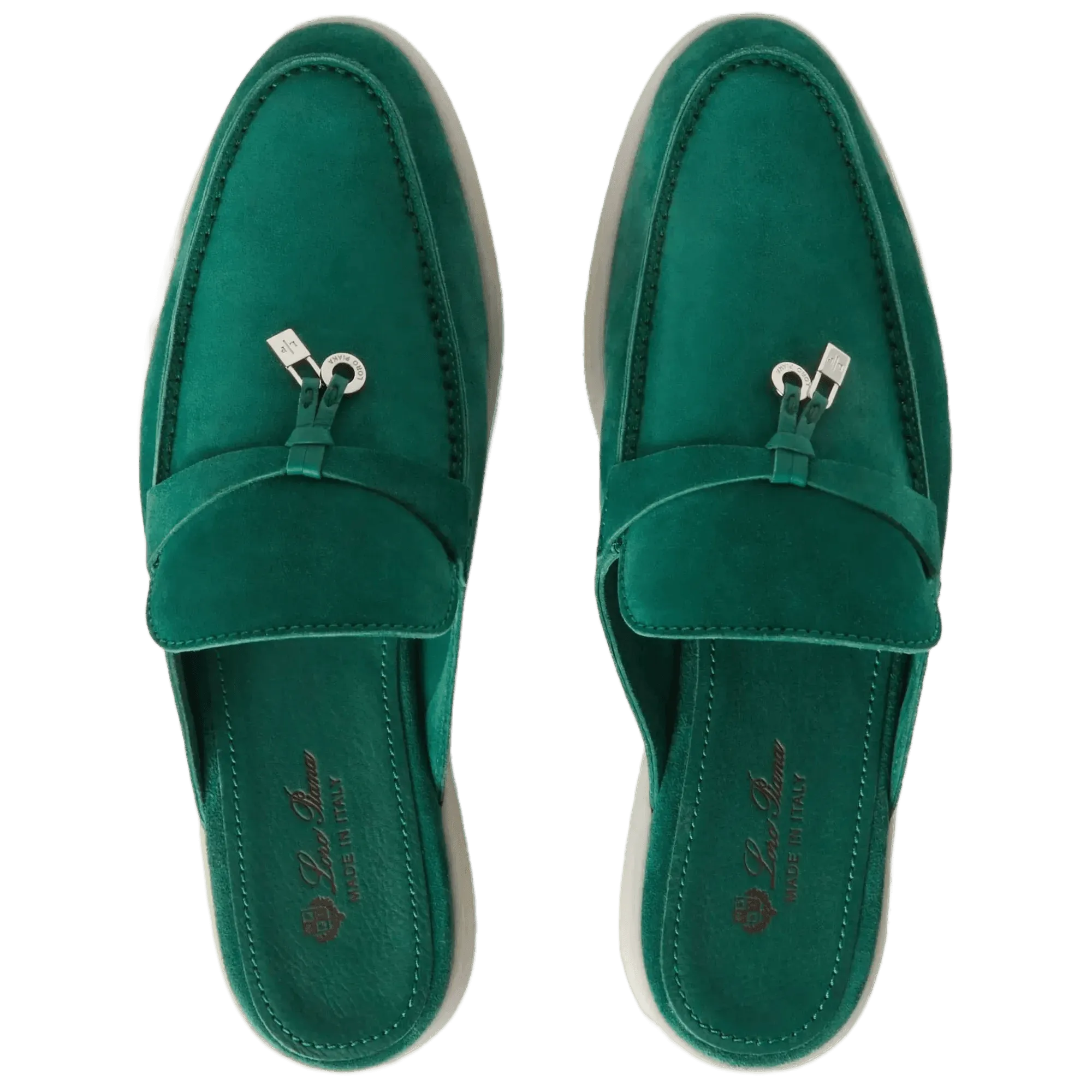 Loro Piana Women's Babouche Charms Walk Loafers