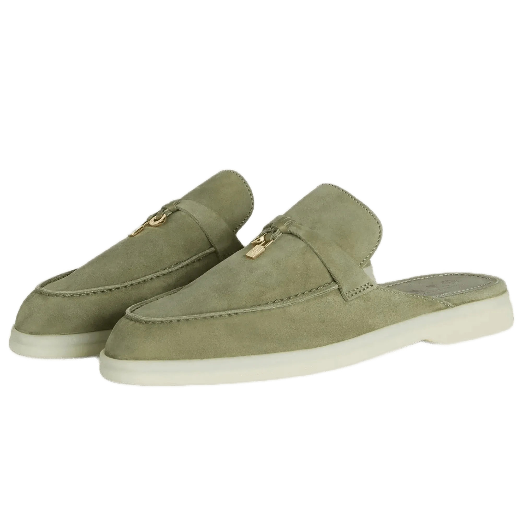 Loro Piana Women's Babouche Charms Walk Loafers