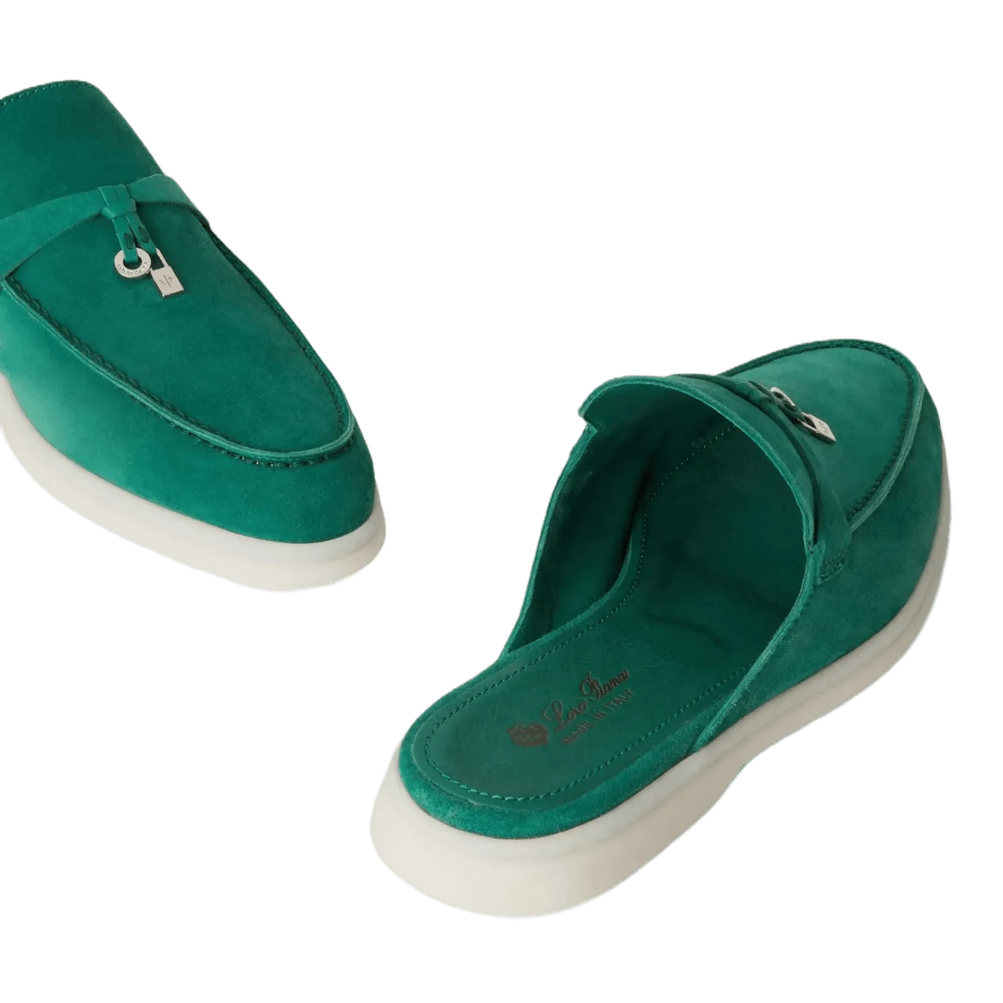 Loro Piana Women's Babouche Charms Walk Loafers