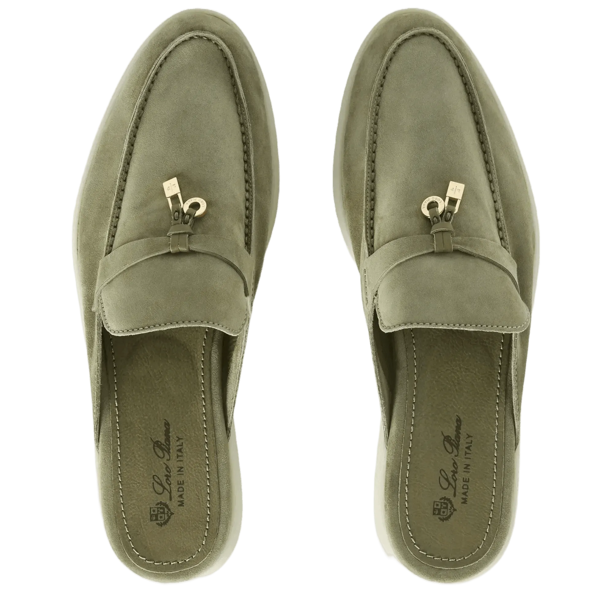 Loro Piana Women's Babouche Charms Walk Loafers