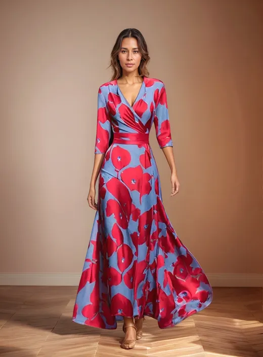 Lorraine | Floral print dress