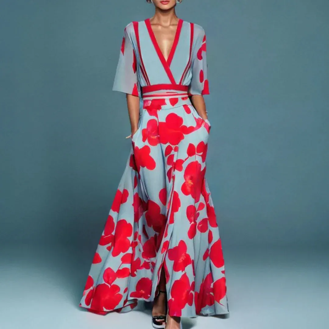 Lorraine | Floral print dress