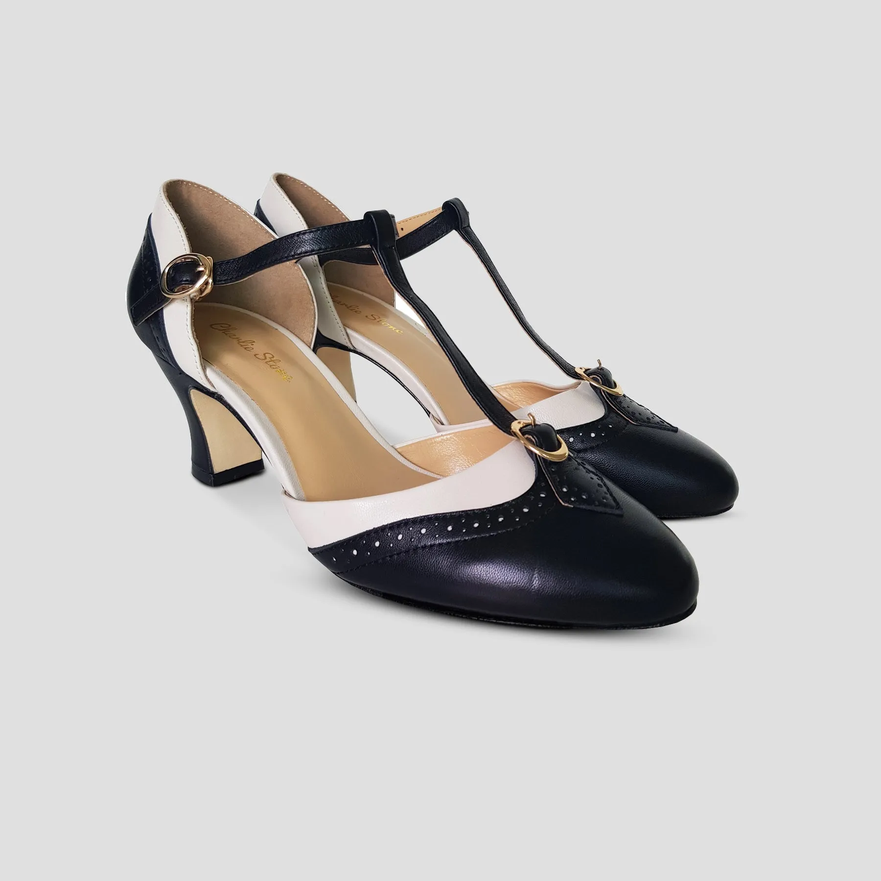 Luxe Parisienne (Black/Ivory)