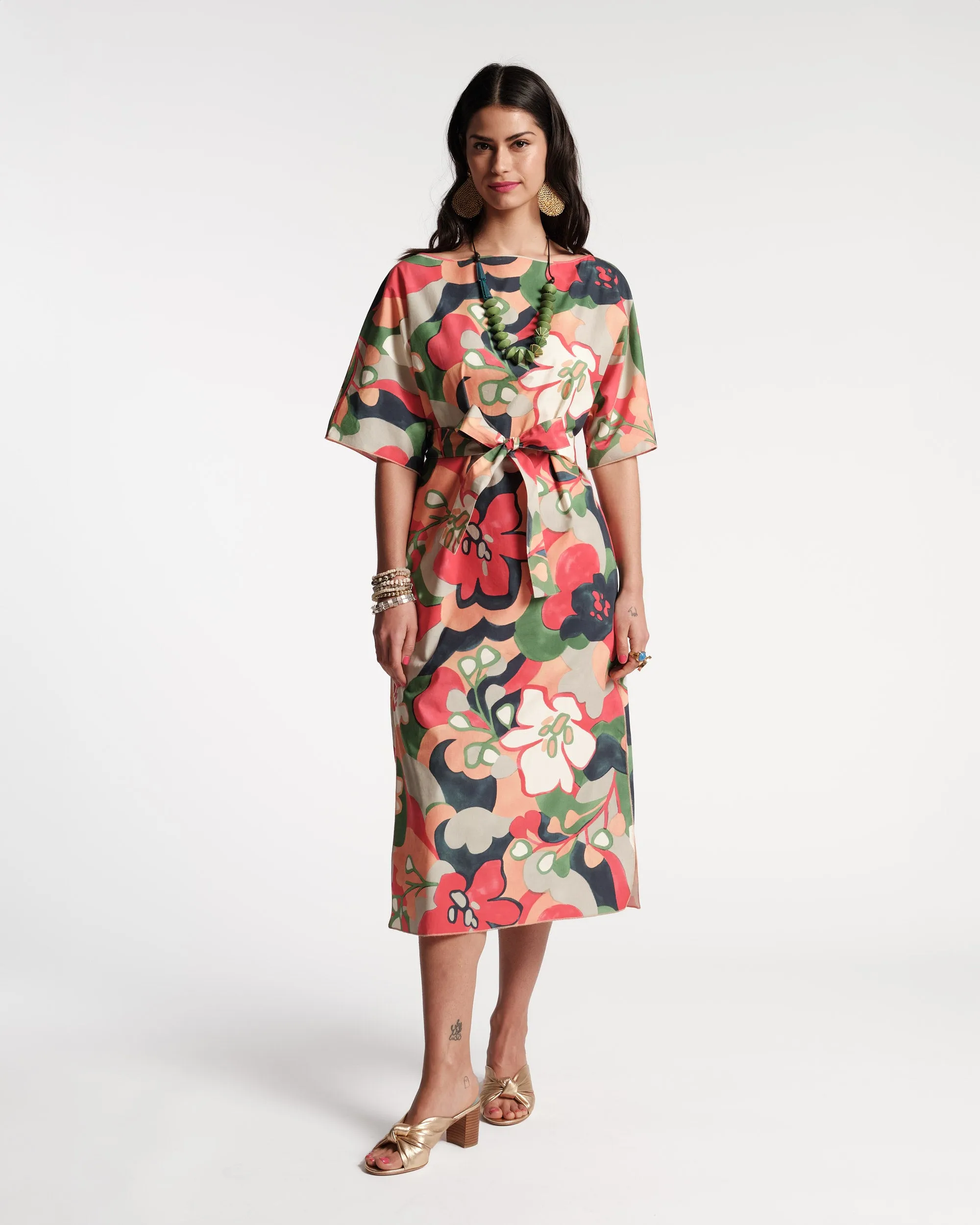 Marguerite Midi Dress - Dreamy Daisies