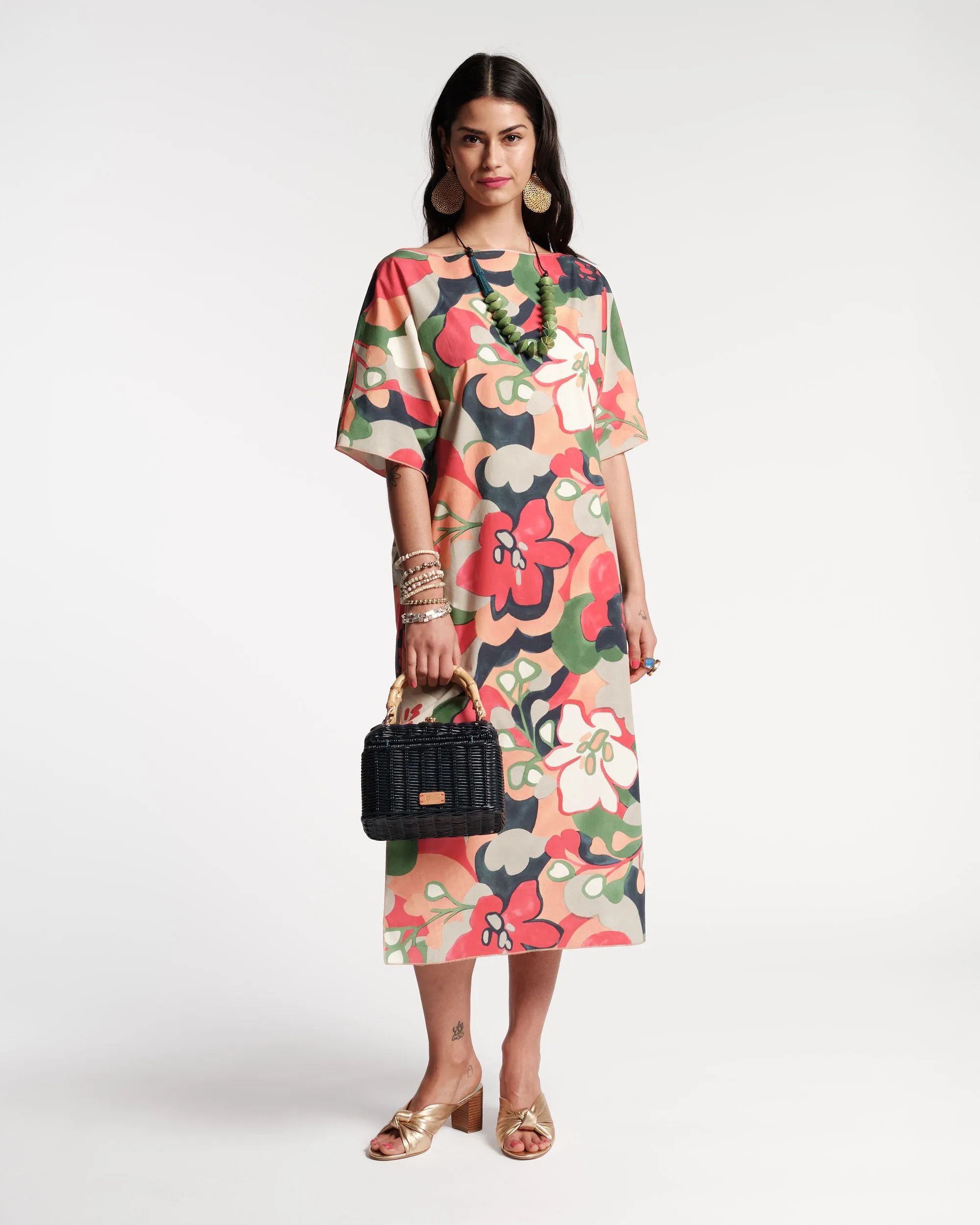 Marguerite Midi Dress - Dreamy Daisies
