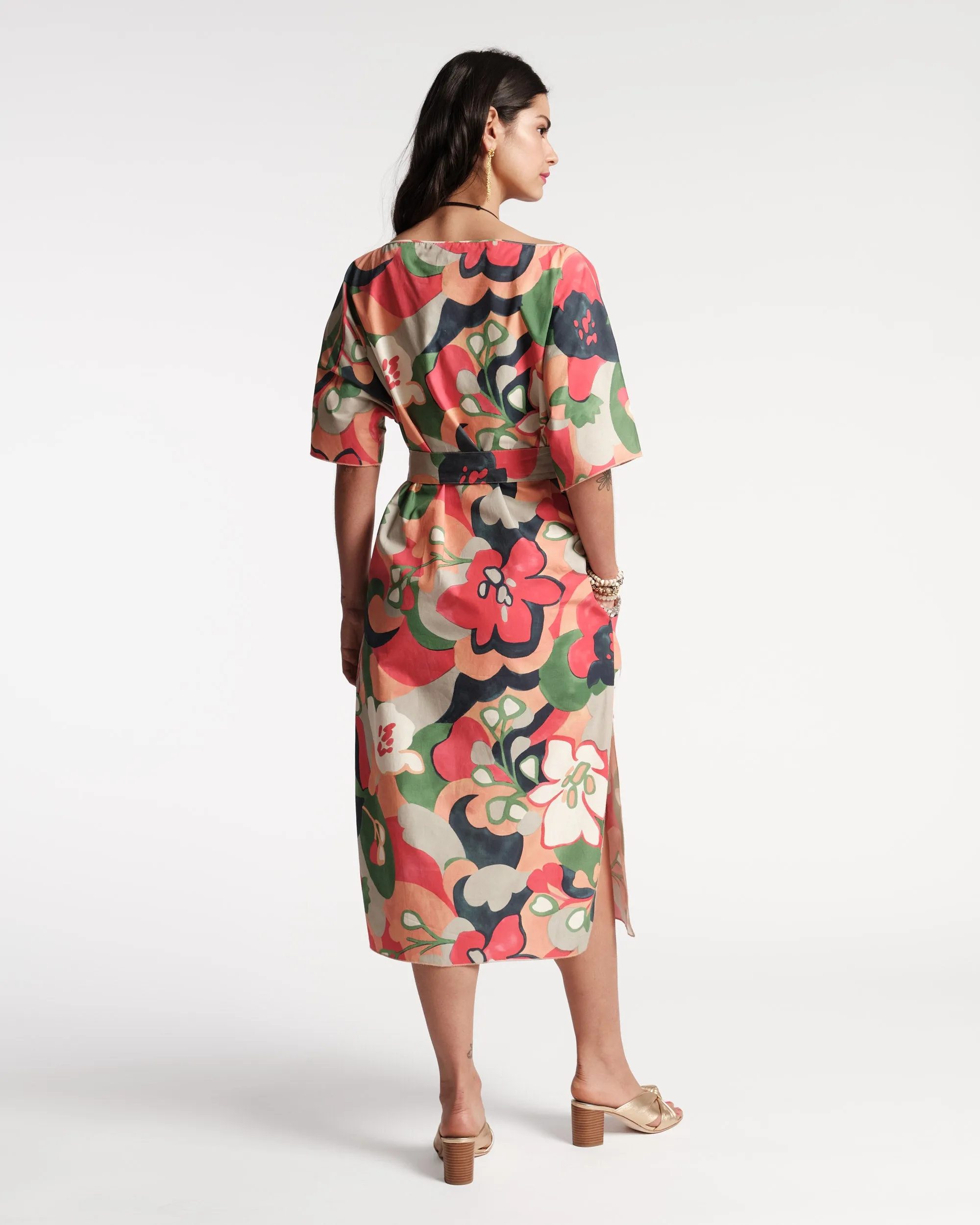 Marguerite Midi Dress - Dreamy Daisies