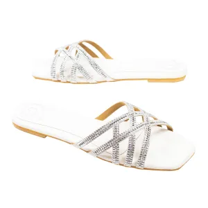 Marwa Flats S165F - White