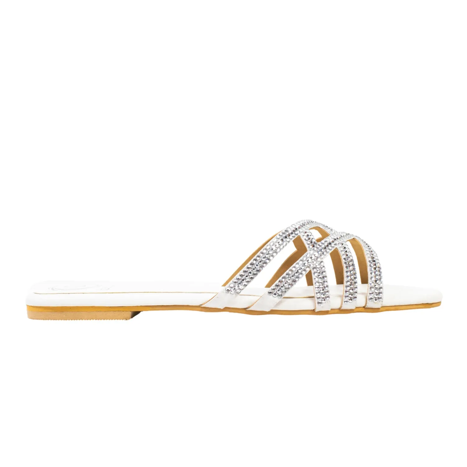 Marwa Flats S165F - White