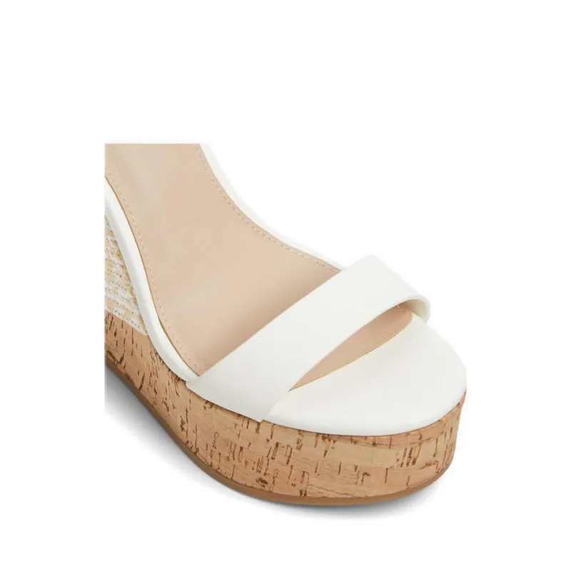 Marysol Wedge Sandals - White