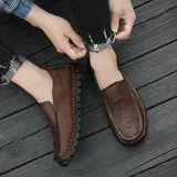 Men’s Classic Vegan Leather Loafer with Flexible Sole | Eco-Friendly Materials