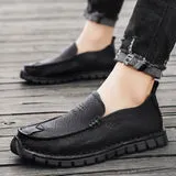 Men’s Classic Vegan Leather Loafer with Flexible Sole | Eco-Friendly Materials