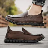 Men’s Classic Vegan Leather Loafer with Flexible Sole | Eco-Friendly Materials